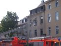 Brand Wohnung mit Menschenrettung Koeln Vingst Ostheimerstr  P087